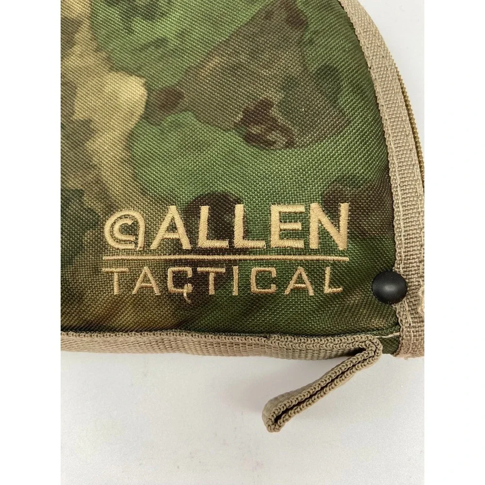 Allen Tactical Auto-Fit ATACS Handgun Pistol Case Camo Front Accessories Pouch
